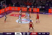 延续上场比赛高效发挥！中国男篮投篮命中率＆三分命中率均超5成